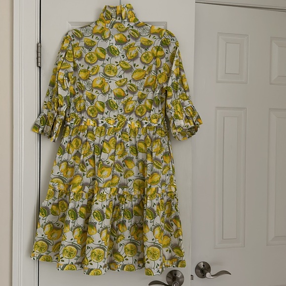 NWT Lemon Ruffle Dress - Picture 4 of 5
